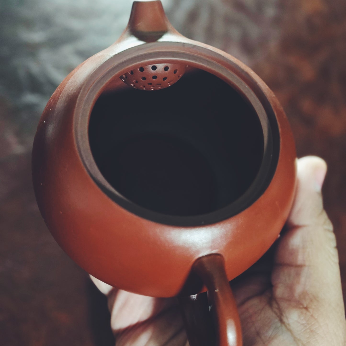 زي شي وعاء الطين الأرجواني 260 مل