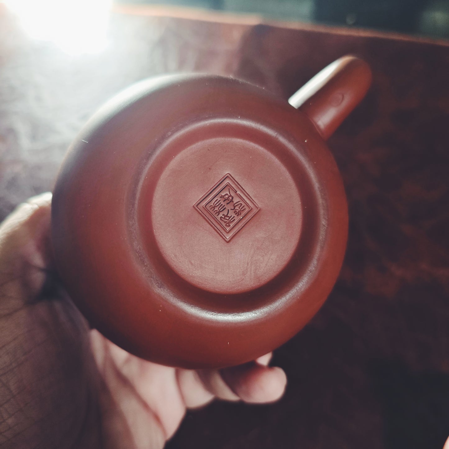 Dragon Egg Purple Clay Pot
