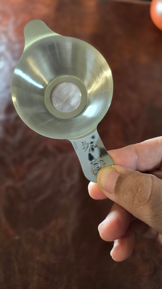 Double Mesh SS Tea Strainer